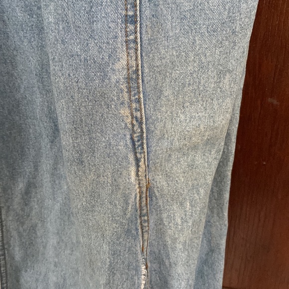 Vintage Denim and Lace Dress - Picture 5 of 9